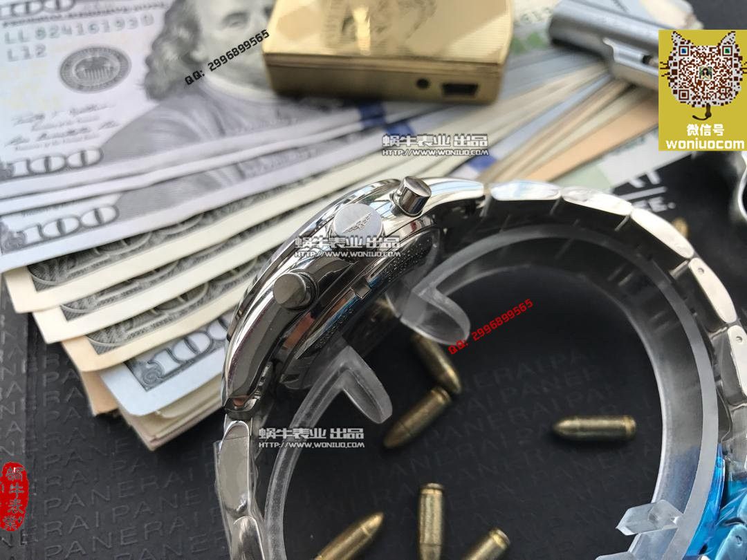 【实拍图鉴赏】YL Factory 1:1 top  Replica Watches 之 Longines 康铂旗舰版L2.798.4.52.6男表《黑色表盘》 / L052A