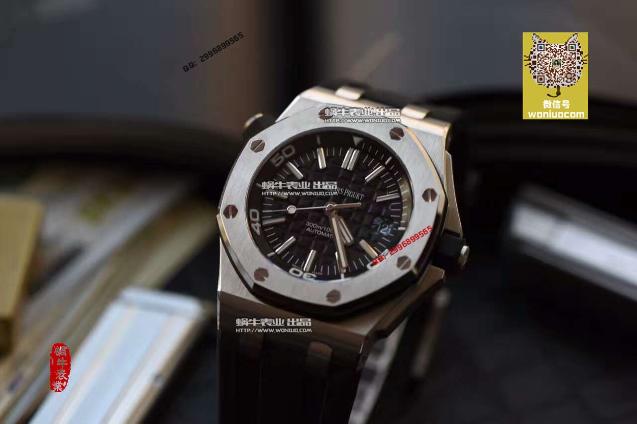 【实拍图鉴赏】N Factory 神器-Audemars Piguet  Replica Copy AP皇家橡树离岸经典15703ST.OO.A002CA.01男士 Watches  / AP031B