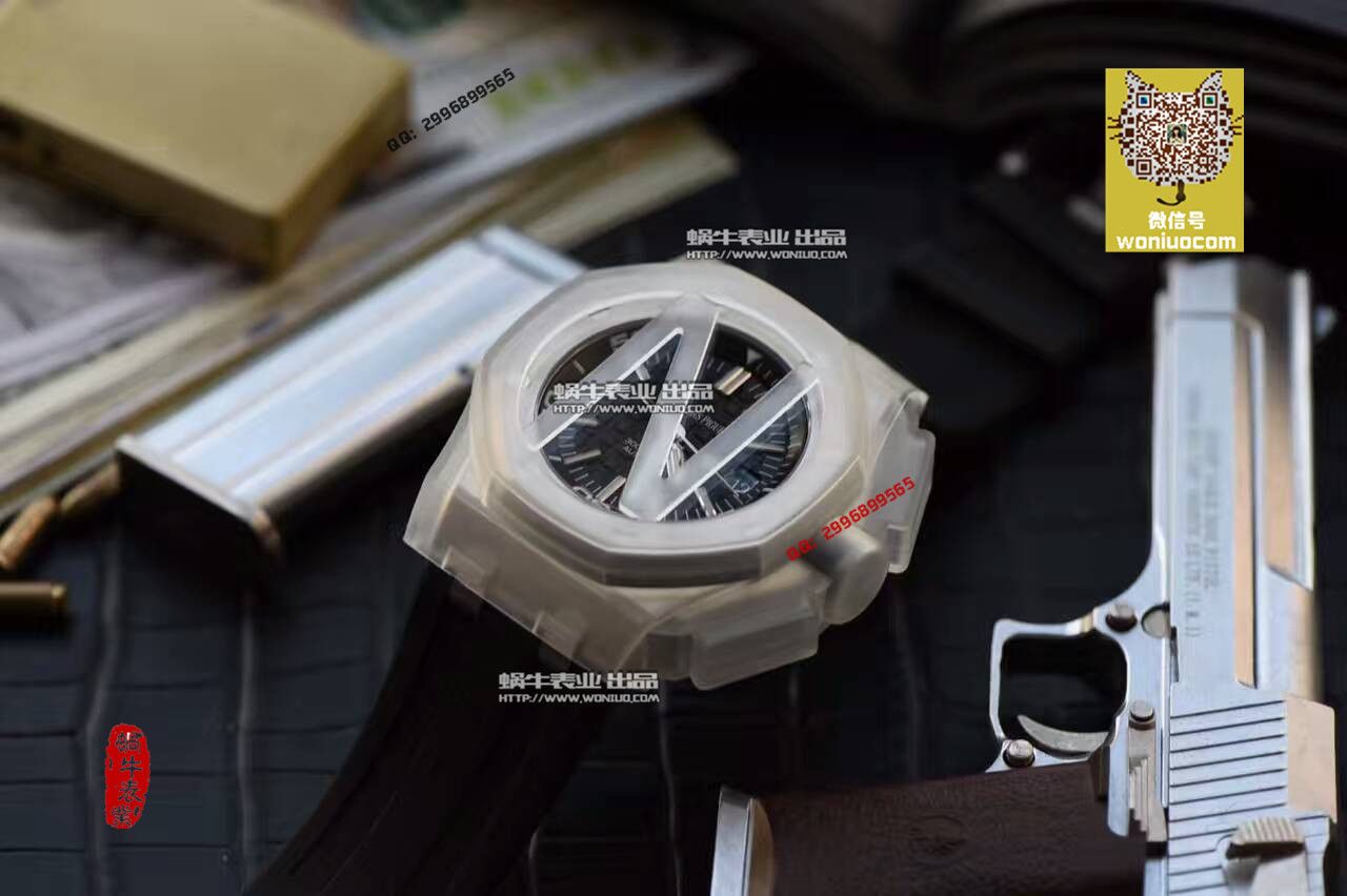 【实拍图鉴赏】N Factory 神器-Audemars Piguet  Replica Copy AP皇家橡树离岸经典15703ST.OO.A002CA.01男士 Watches  / AP031B