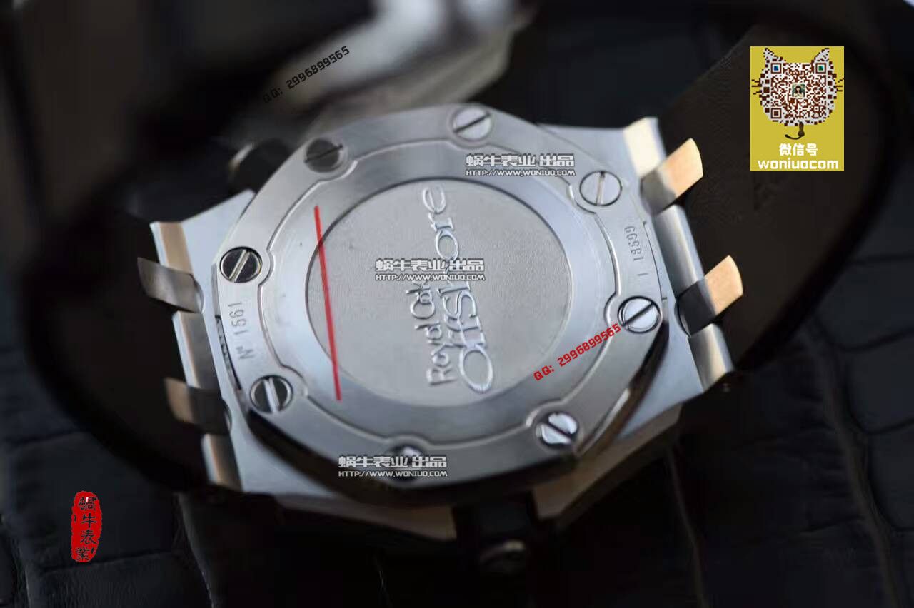 【实拍图鉴赏】N Factory 神器-Audemars Piguet  Replica Copy AP皇家橡树离岸经典15703ST.OO.A002CA.01男士 Watches  / AP031B