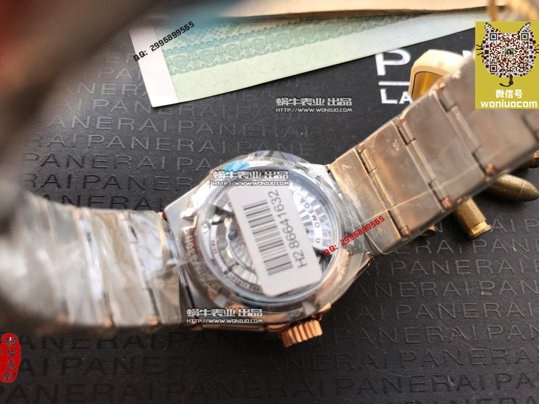 【实拍图鉴赏】HBBV6 Factory 1:1 High quality  Copy OMEGA Constellation 系列1297.75.00女表 / M226