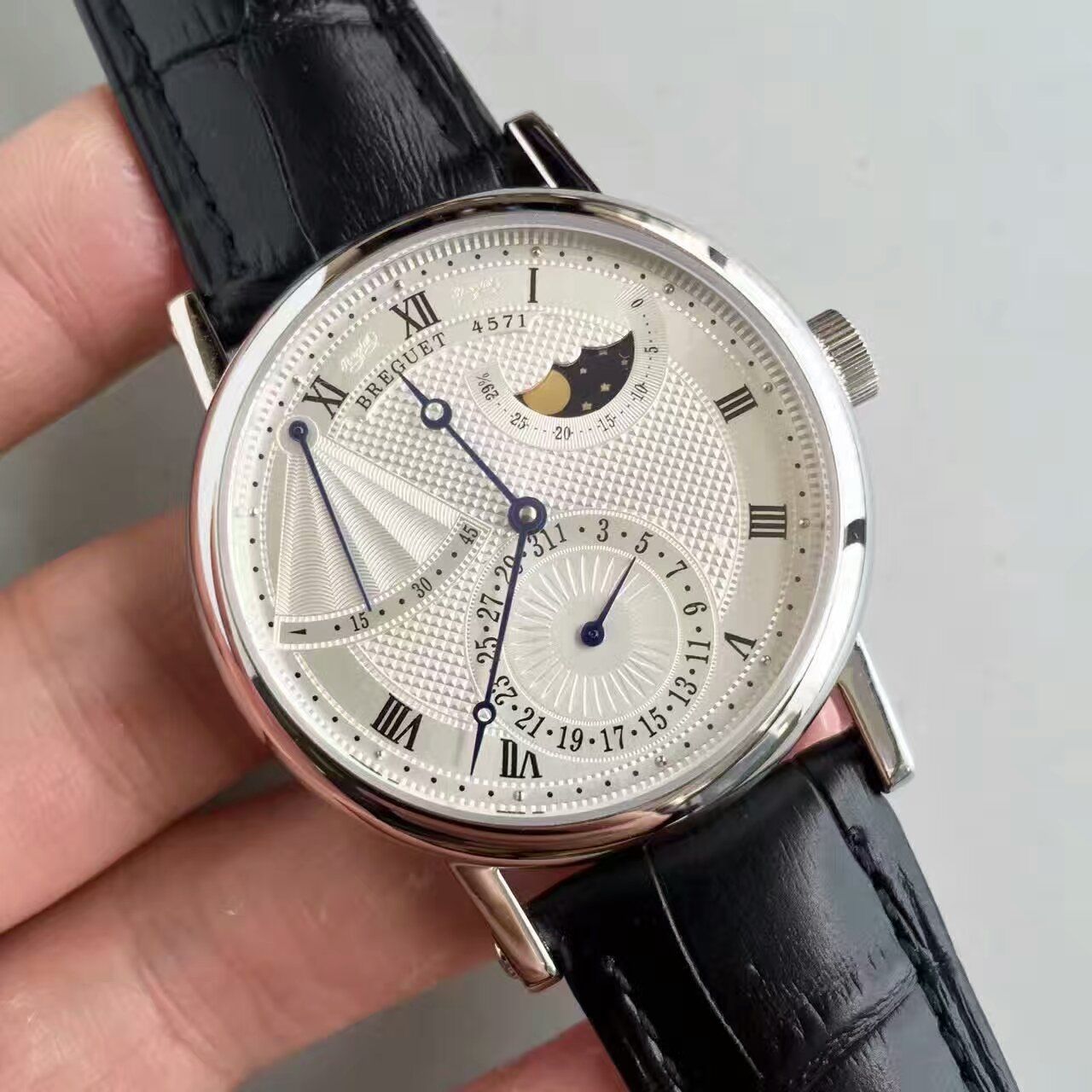VF Factory 1:1 Replica Watches 之 Breguet 经典系列月相男表 / BZ016