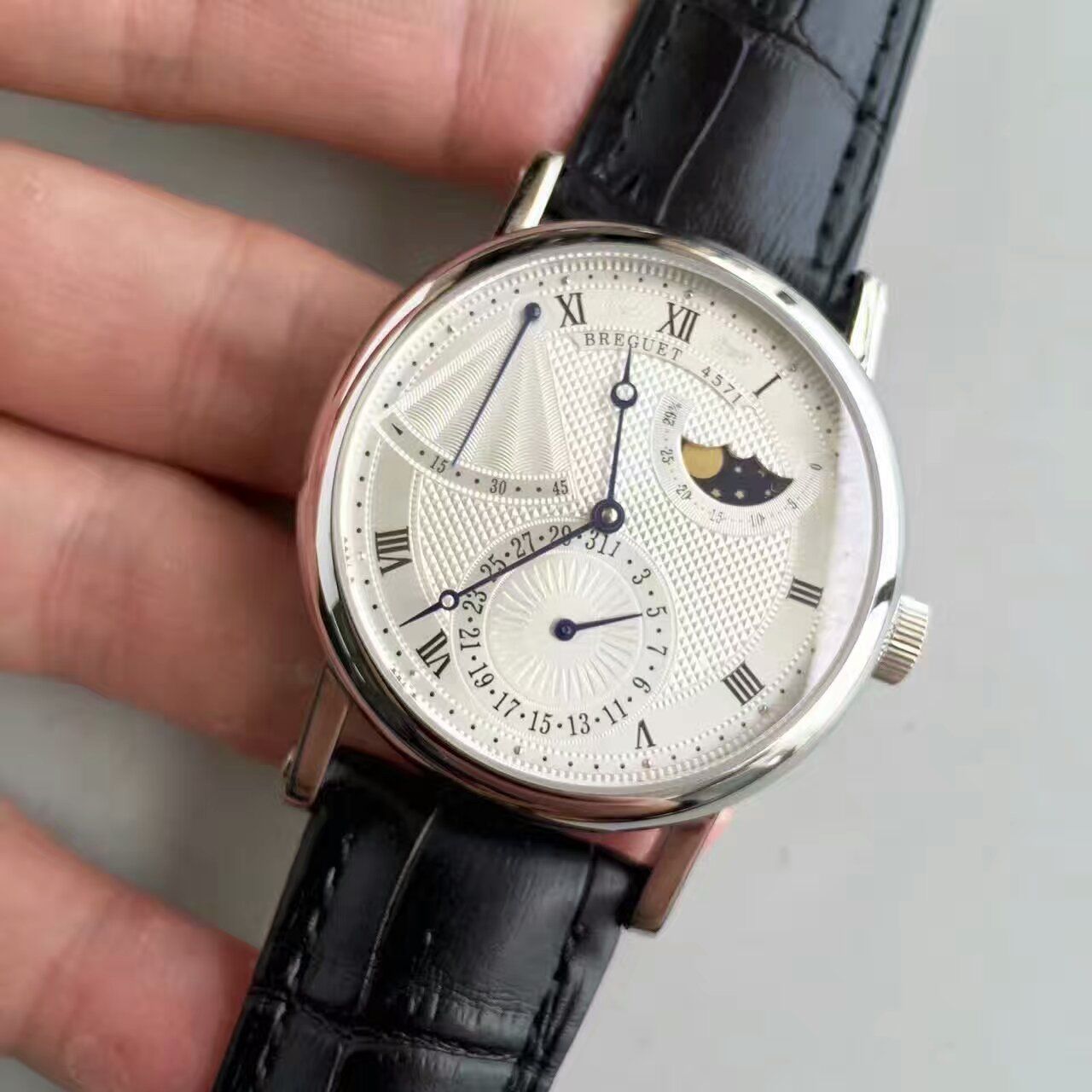 VF Factory 1:1 Replica Watches 之 Breguet 经典系列月相男表 / BZ016