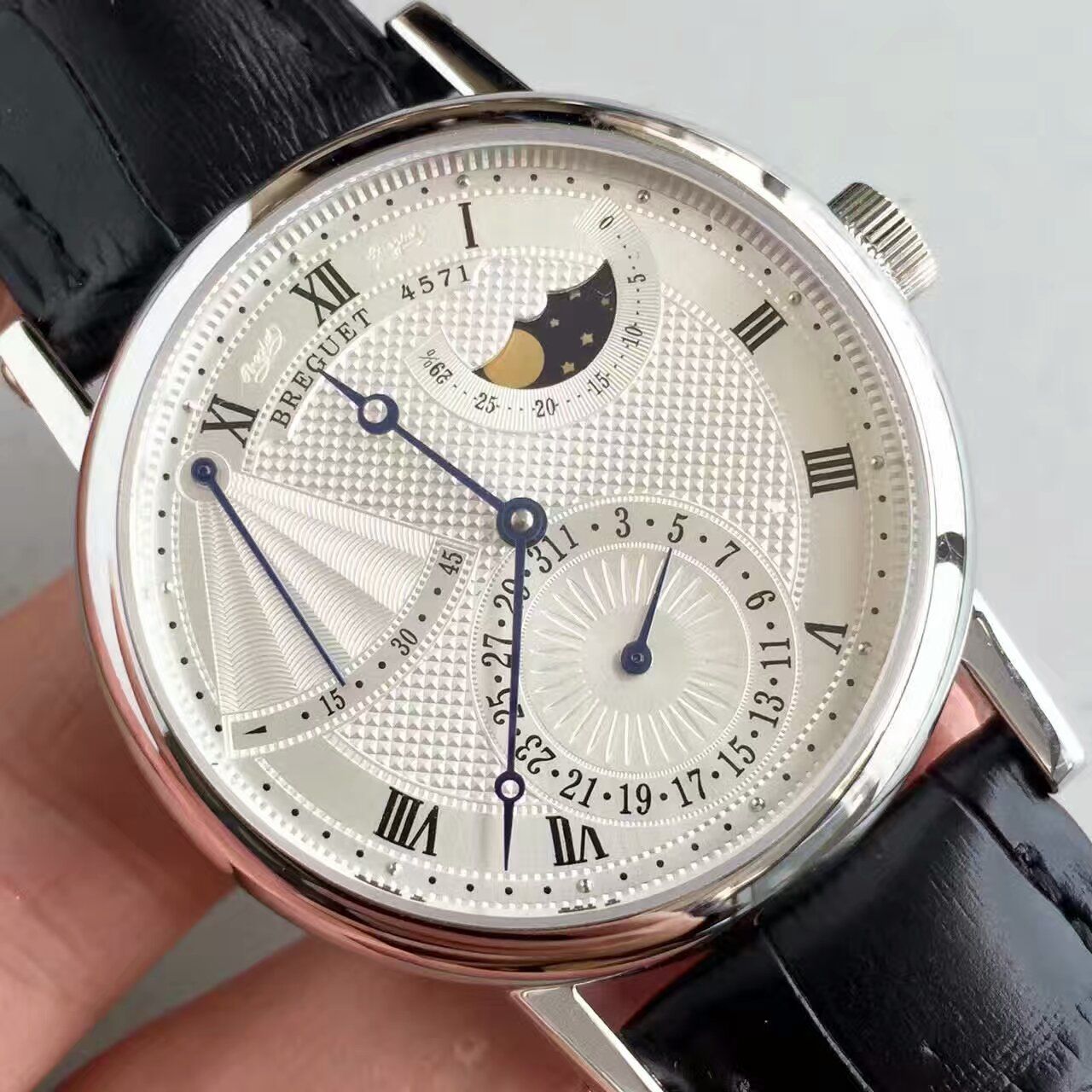 VF Factory 1:1 Replica Watches 之 Breguet 经典系列月相男表 / BZ016