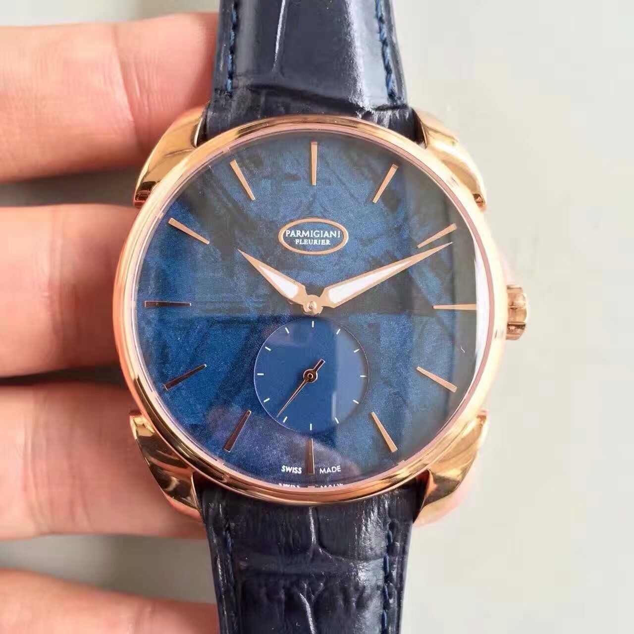 【 Perfect  Replica Watches 】 Parmigiani Tonda系列特别版镂空限量 wrist watches  / PM018