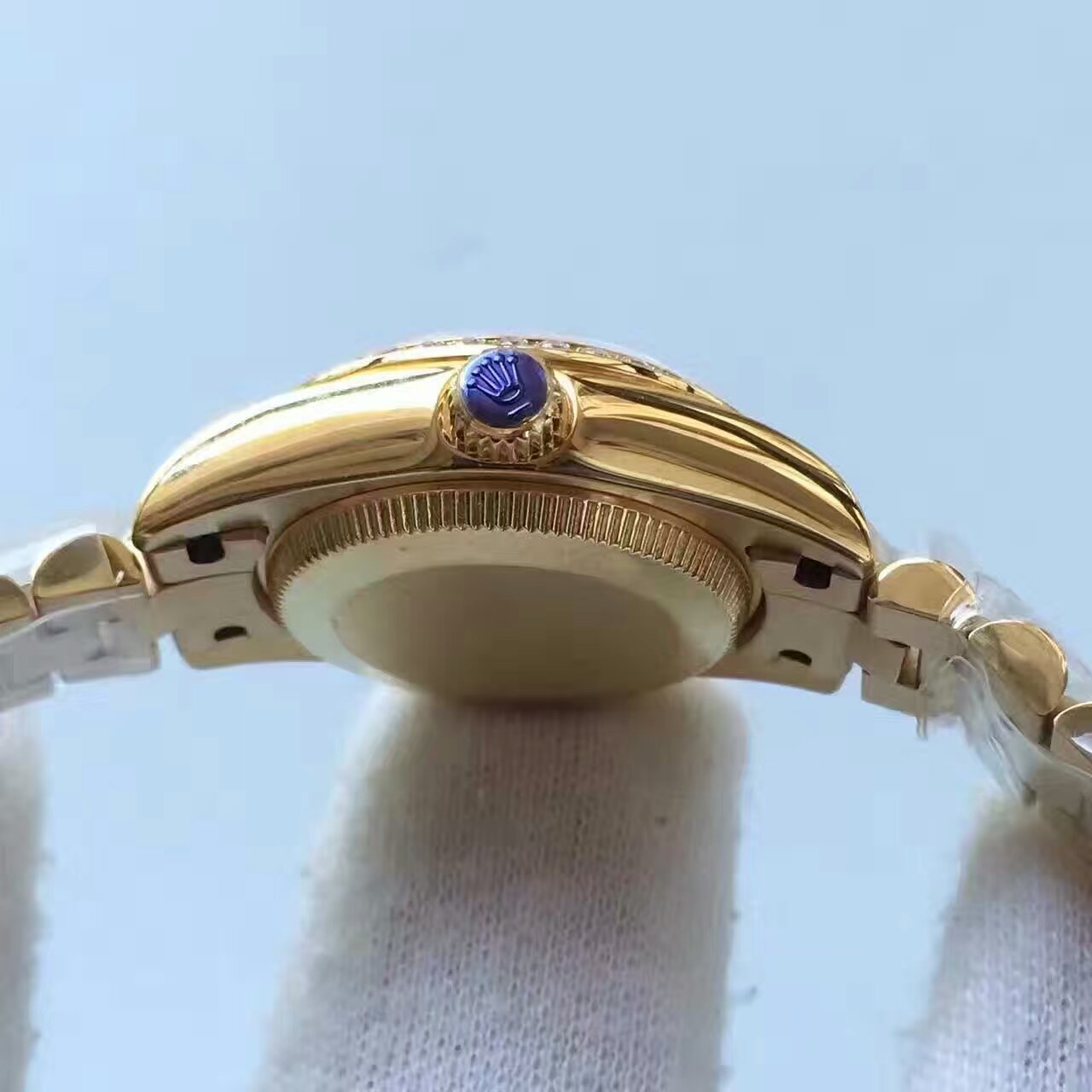 【台湾 Factory 1:1 Replica Copy  Watches 】 Rolex 女装  Datejust 系列279178香槟色表盘女士 wrist watches  / R147