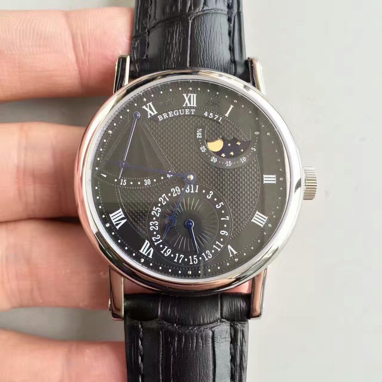 VF Factory 1:1 Replica Watches 之 Breguet 经典系列月相男表 / BZ016