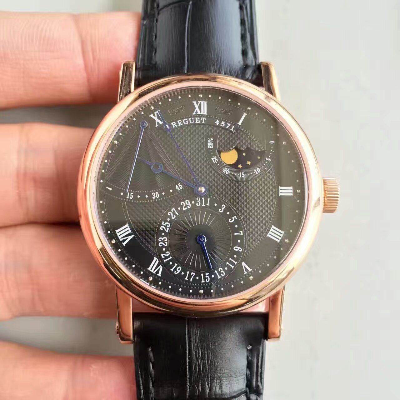 VF Factory 1:1 Replica Watches 之 Breguet 经典系列月相男表 / BZ016