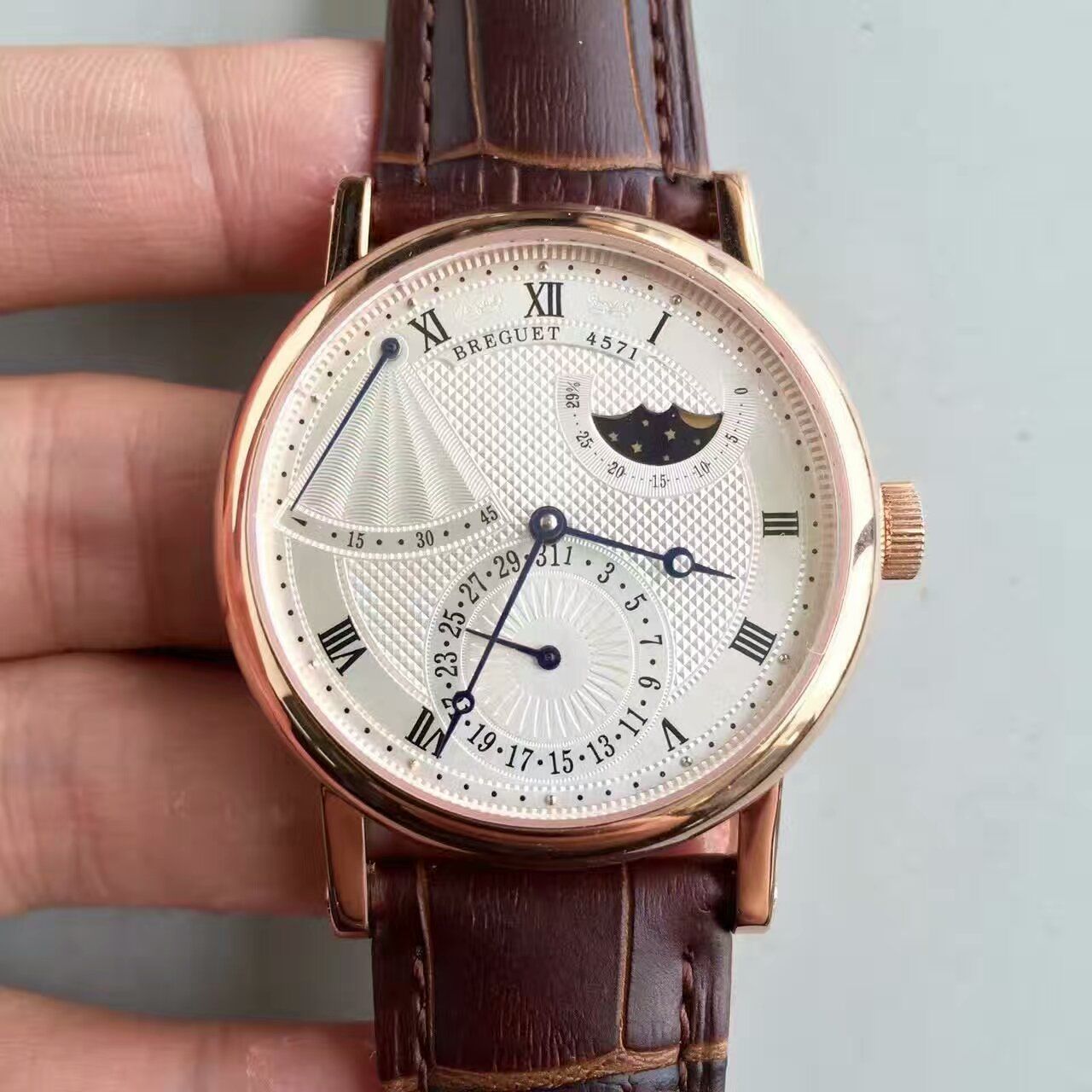 VF Factory 1:1 Replica Watches 之 Breguet 经典系列月相男表 / BZ016