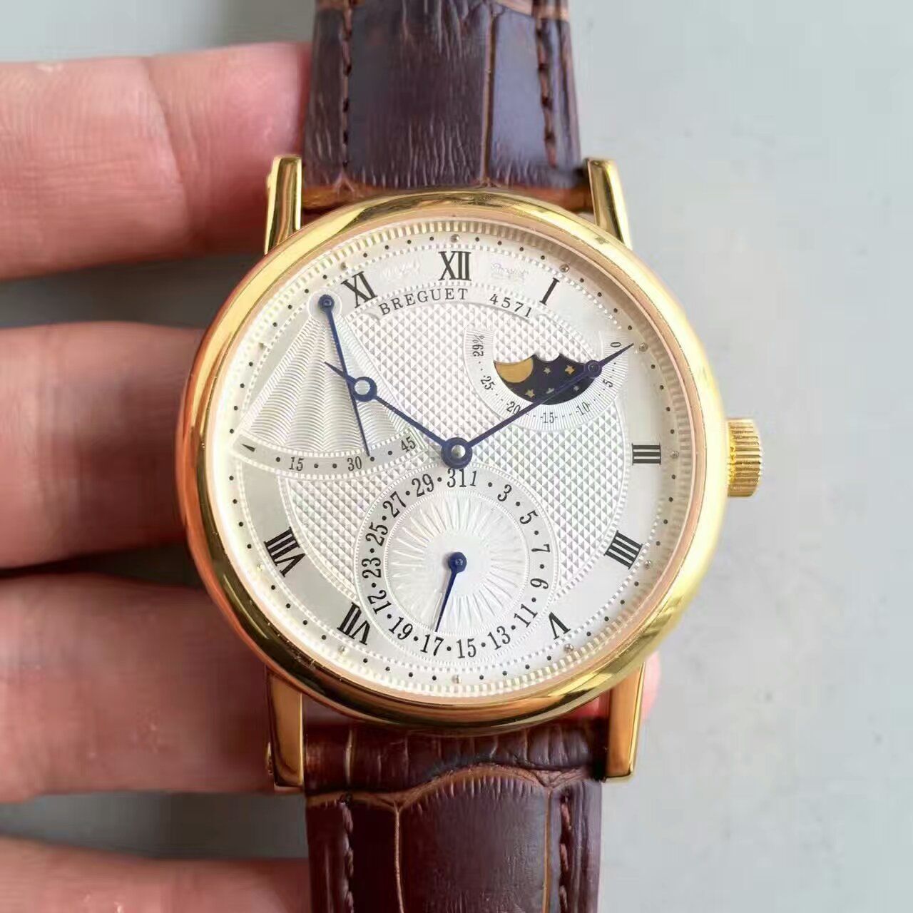 VF Factory 1:1 Replica Watches 之 Breguet 经典系列月相男表 / BZ016