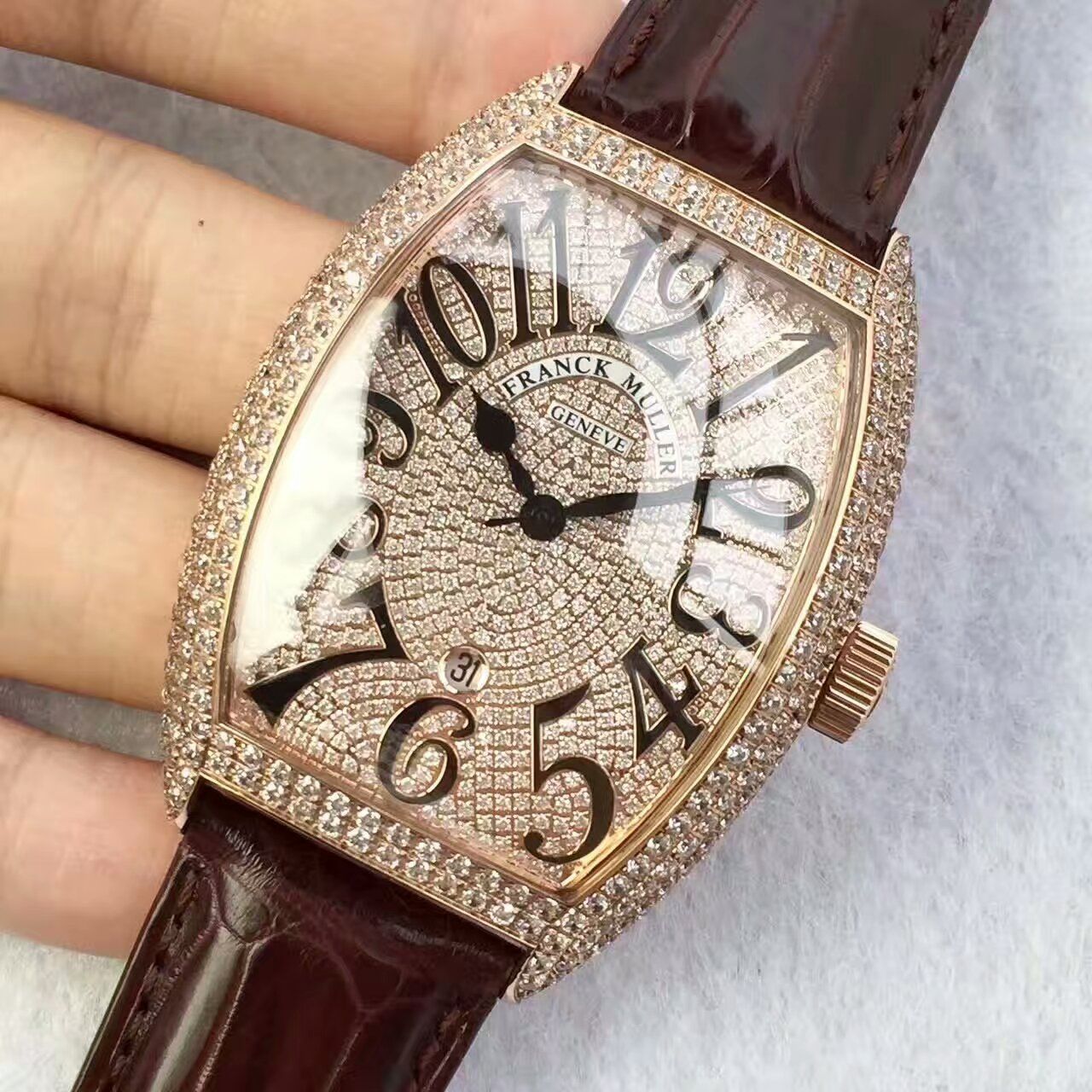 FM Factory  Perfect  Copy  Watches 法兰克.勒穆男表 / 法穆兰FL07