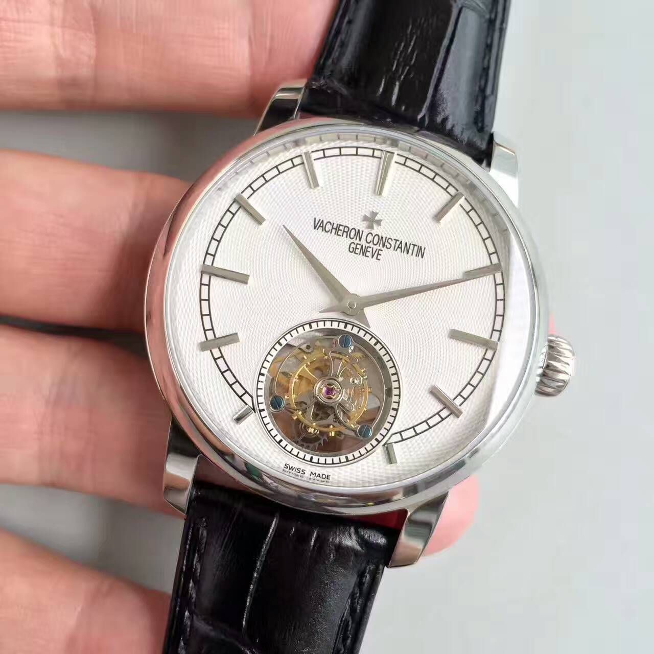 【LH Factory  top 1:1 Knockoff  Watches 】Vacheron Constantin  传袭系列6500T/000P-B100真 Tourbillon  wrist watches  / JS181
