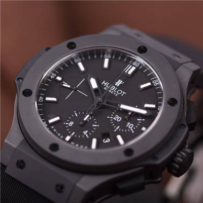 【HBBV6 Factory  Perfect  top  Replica Watches 】 hublot BIG BANG系列ALLBLACK全 Composite 限定版