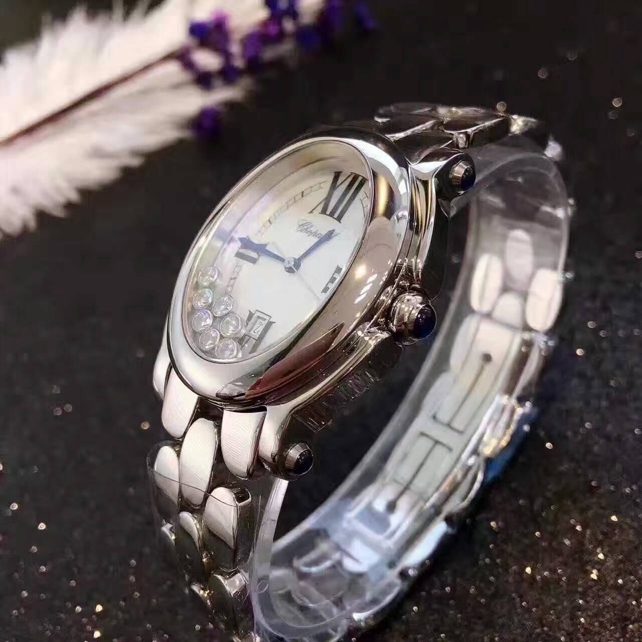 【 Perfect  High quality  Replica Watches 】邦经典全新升级版Happy Sport系列278546女士 wrist watches  / XB008