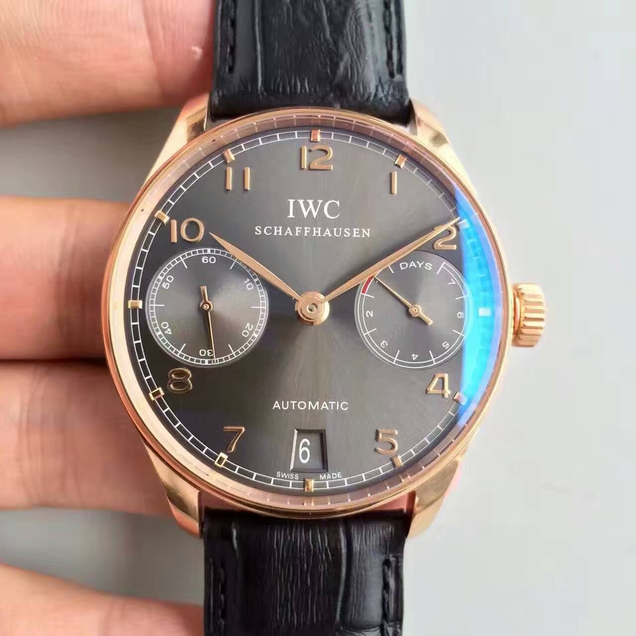 【ZF Factory 销量神器】 IWC 葡萄牙系列《 IWC 七日链》IW500702 wrist watches  / WG229