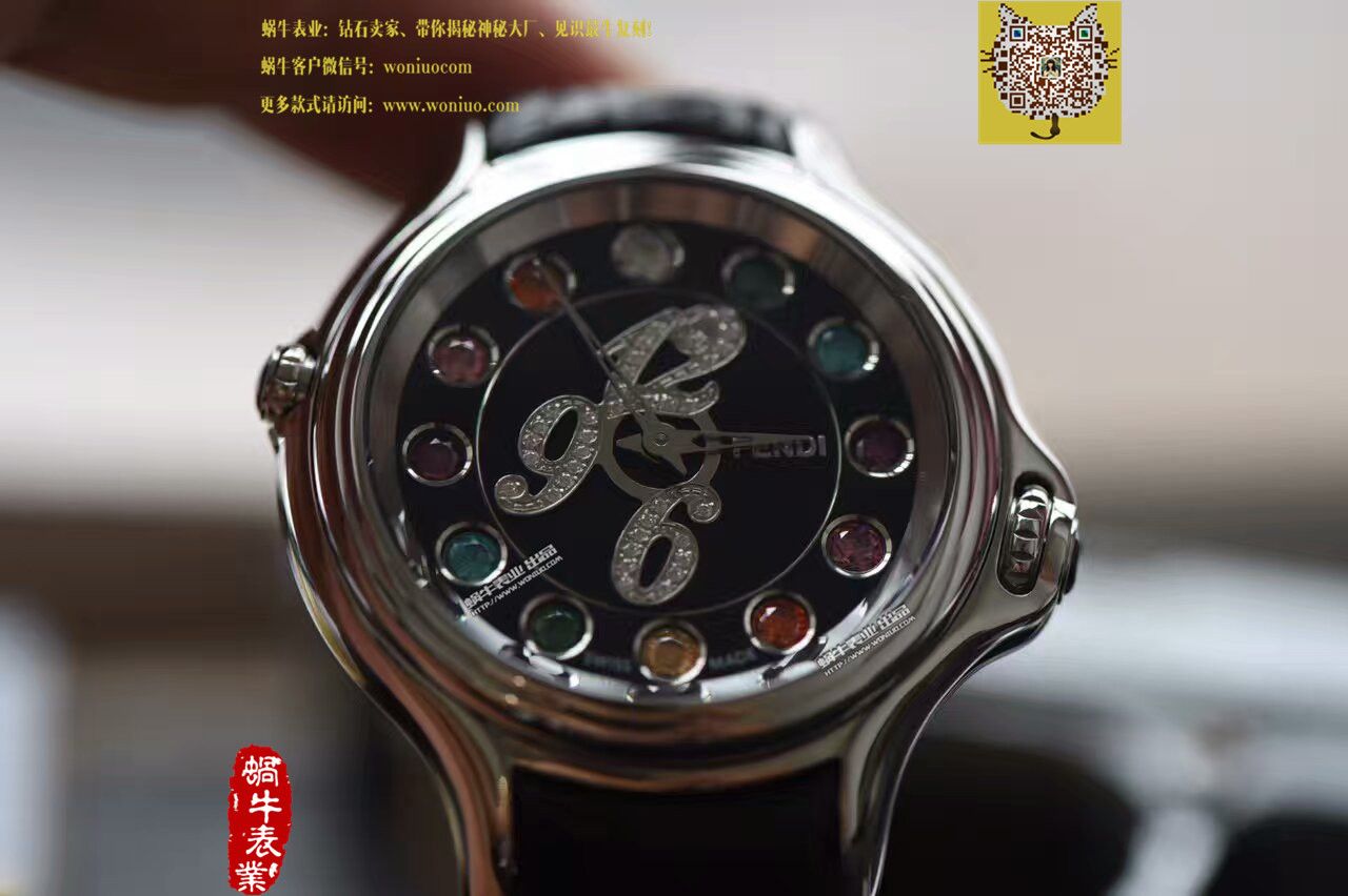 【XF Factory  Perfect  High quality  Replica Watches 】芬迪（Fendi）Crazy Carats全新 wrist watches 系列全新女士 wrist watches  / 芬迪FD001