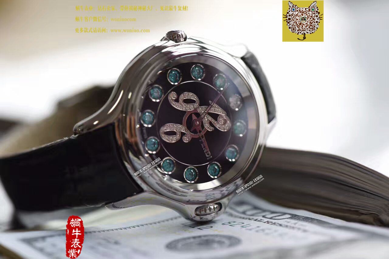 【XF Factory  Perfect  High quality  Replica Watches 】芬迪（Fendi）Crazy Carats全新 wrist watches 系列全新女士 wrist watches  / 芬迪FD001
