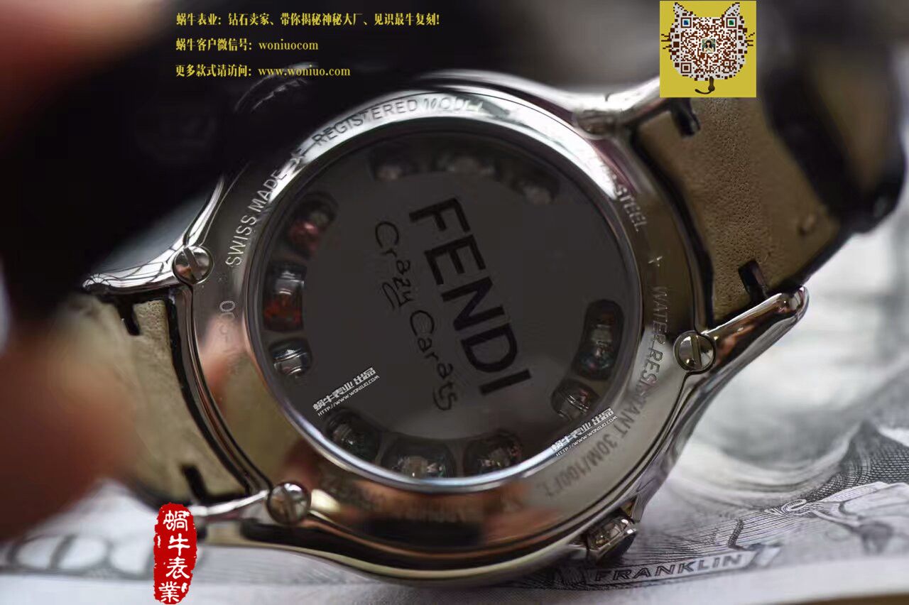 【XF Factory  Perfect  High quality  Replica Watches 】芬迪（Fendi）Crazy Carats全新 wrist watches 系列全新女士 wrist watches  / 芬迪FD001
