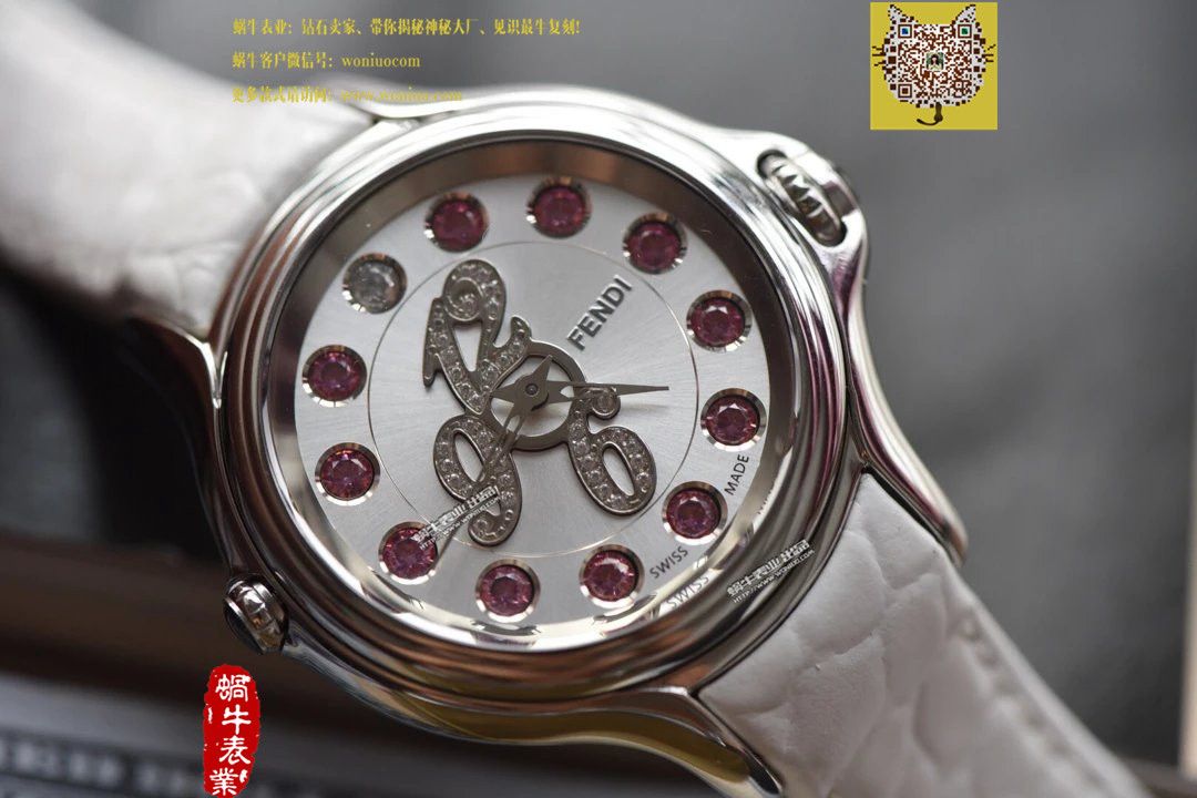 【XF Factory  Perfect  High quality  Replica Watches 】芬迪（Fendi）Crazy Carats全新 wrist watches 系列全新女士 wrist watches  / 芬迪FD001