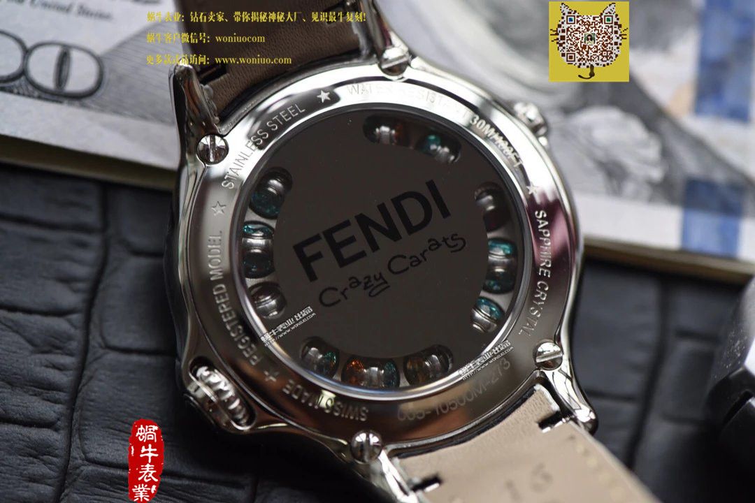 【XF Factory  Perfect  High quality  Replica Watches 】芬迪（Fendi）Crazy Carats全新 wrist watches 系列全新女士 wrist watches  / 芬迪FD001