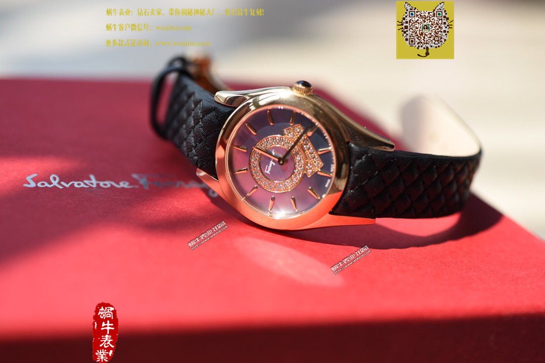 原单正品❣真正的美表菲拉格慕新款FG4女士 wrist watches  / 菲拉格慕FG4