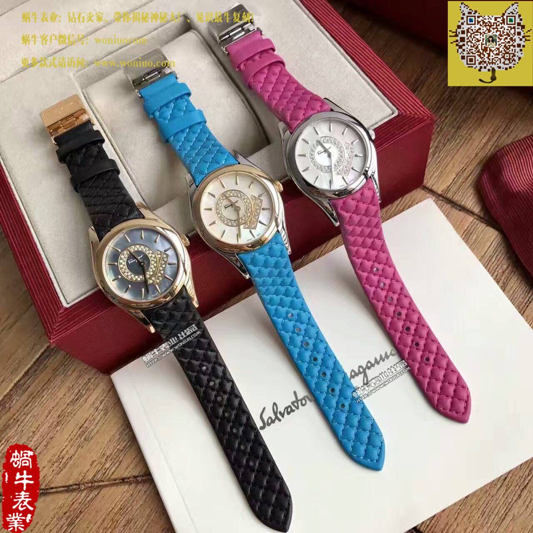 原单正品❣真正的美表菲拉格慕新款FG4女士 wrist watches  / 菲拉格慕FG4