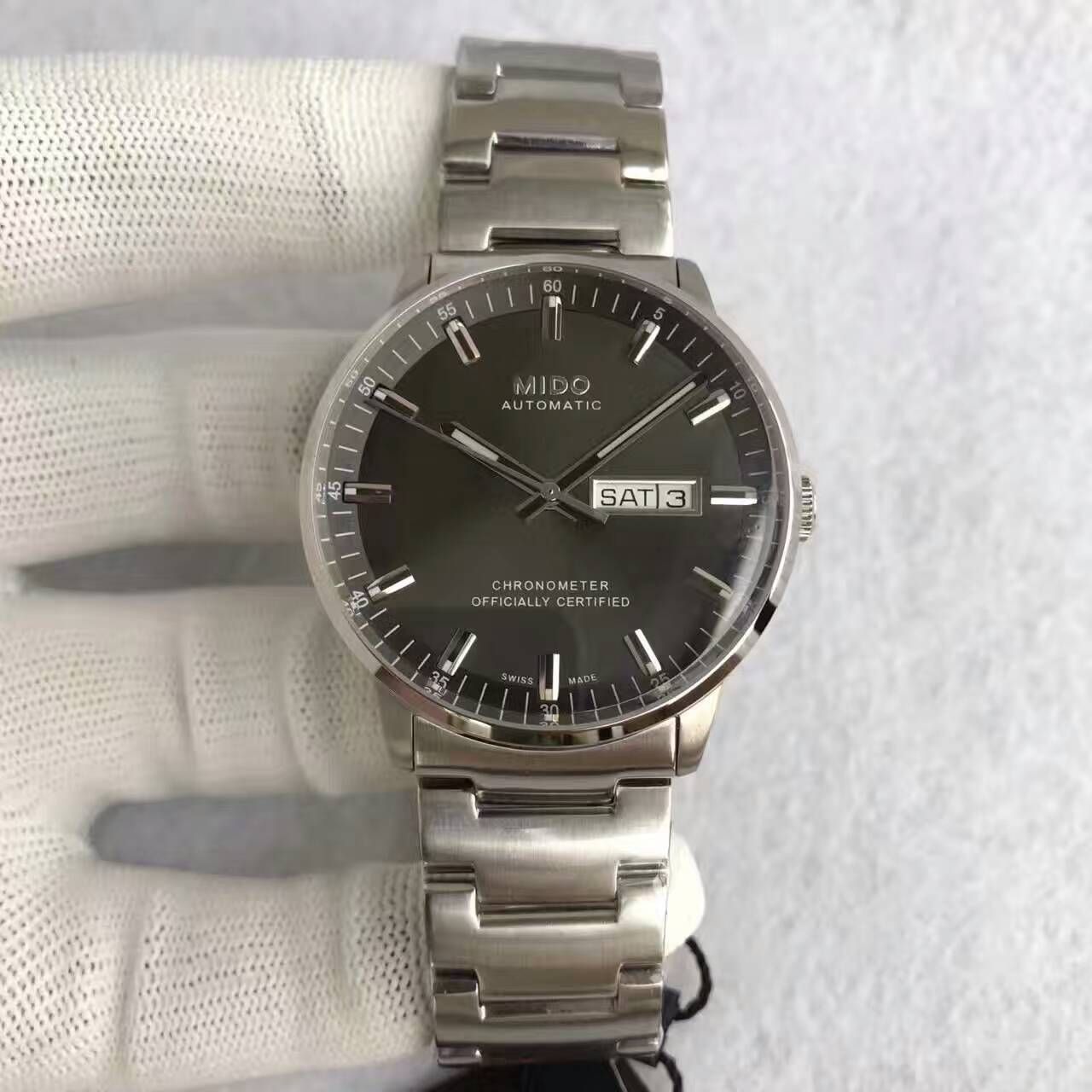 【台湾 Factory  Perfect  top  Copy  Watches 】美度指挥官系列M021.431.11.061.00 wrist watches  / M12