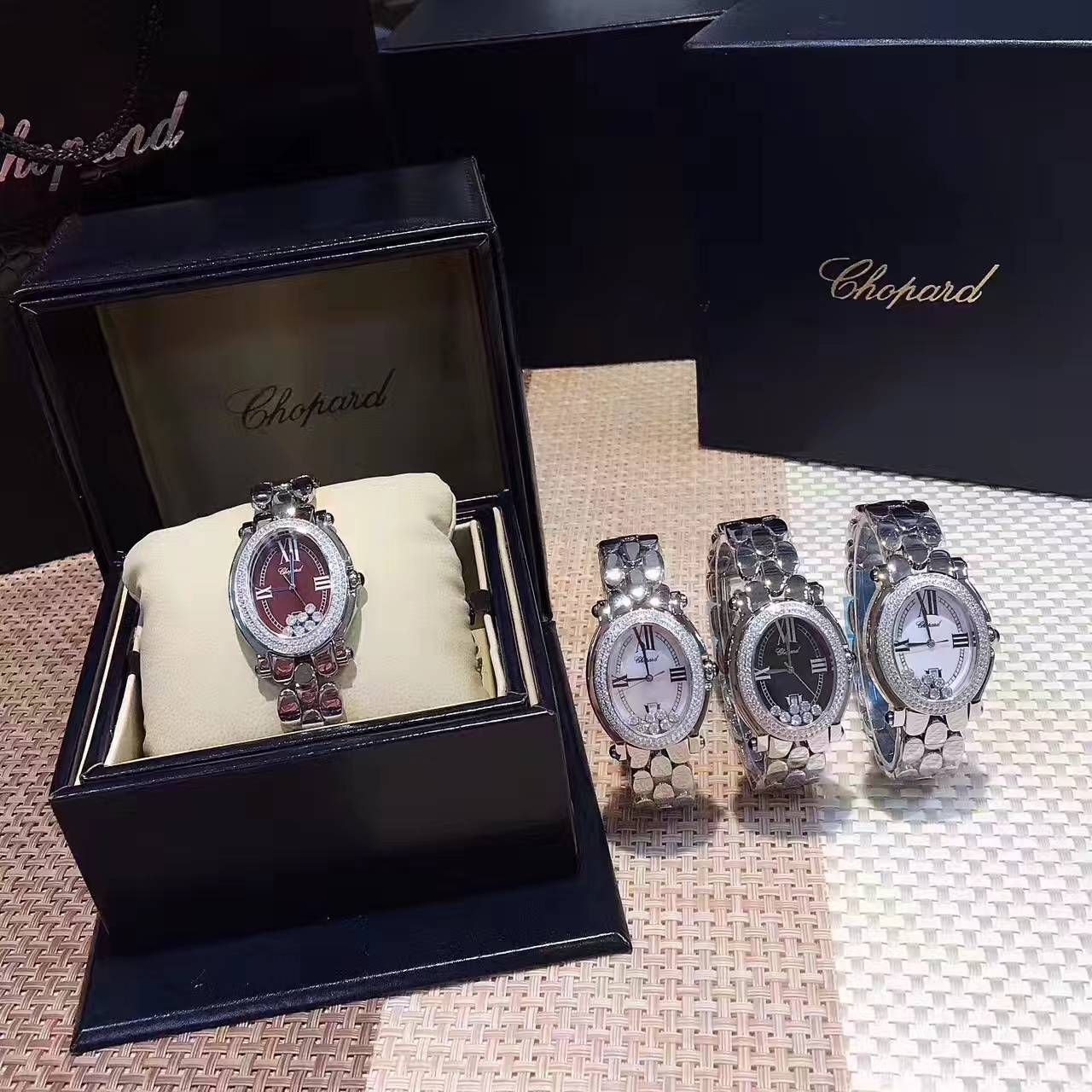 【 Perfect  High quality  Replica Watches 】邦经典全新升级版Happy Sport系列278546女士 wrist watches  / XB008