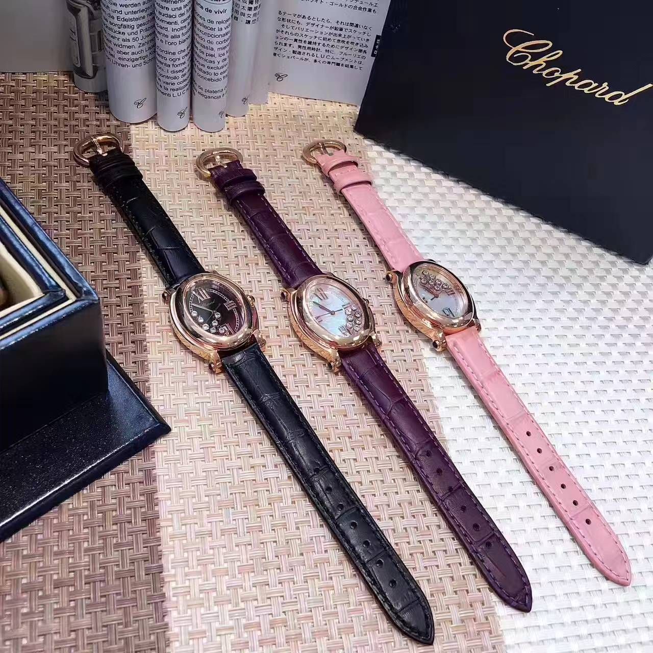 【 Perfect  High quality  Replica Watches 】邦经典全新升级版Happy Sport系列278546女士 wrist watches  / XB008
