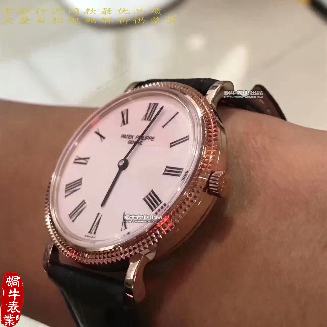 【台湾 Factory  Perfect  High quality  Replica Watches 】 PATEK PHILIPPE 5120 Calatrava古典表系列 wrist watches  / BD214