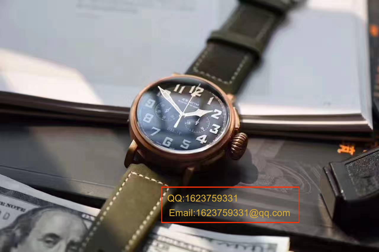 【XF Factory  Perfect  High quality  Replica Watches 】真力时飞行员系列29.2430.4069/21.C800 wrist watches  / ZSL030
