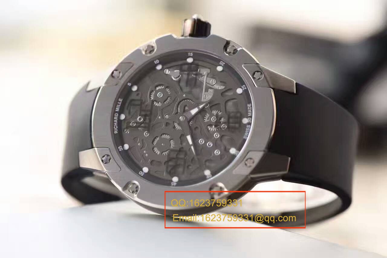 【独家 Video analysis SF Factory  top 1:1 Replica Watches 】 RICHARD MILLE 男士系列RM 033 Ti wrist watches  / RMBC-033 Ti