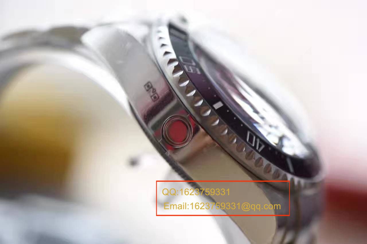 【独家视频解析】N Factory V7版本 High quality  Knockoff  Watches  Rolex 海使型系列116660-98210 蓝盘 wrist watches (蓝面渐变蓝鬼王)  / RBD0551
