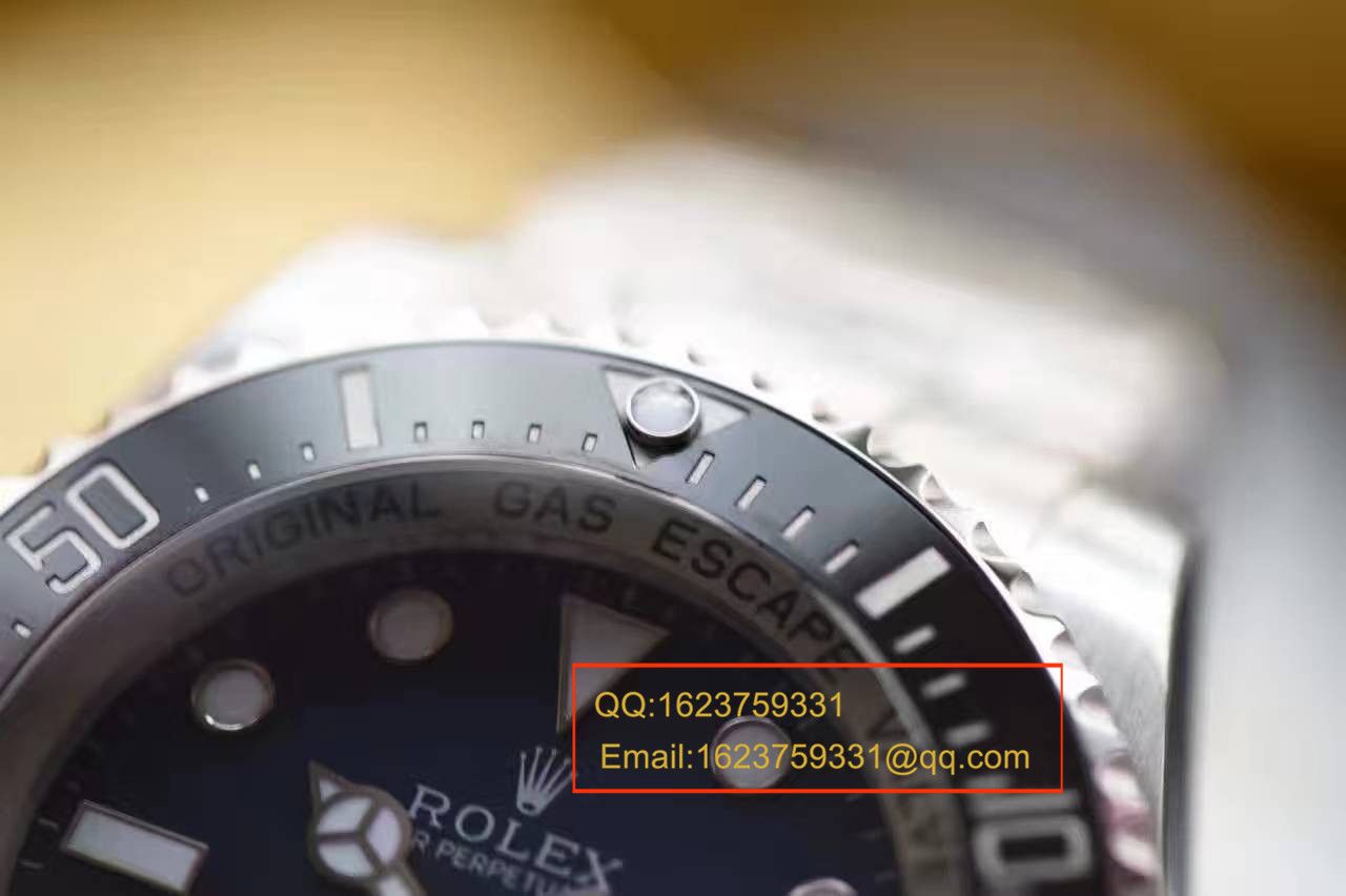 【独家视频解析】N Factory V7版本 High quality  Knockoff  Watches  Rolex 海使型系列116660-98210 蓝盘 wrist watches (蓝面渐变蓝鬼王)  / RBD0551