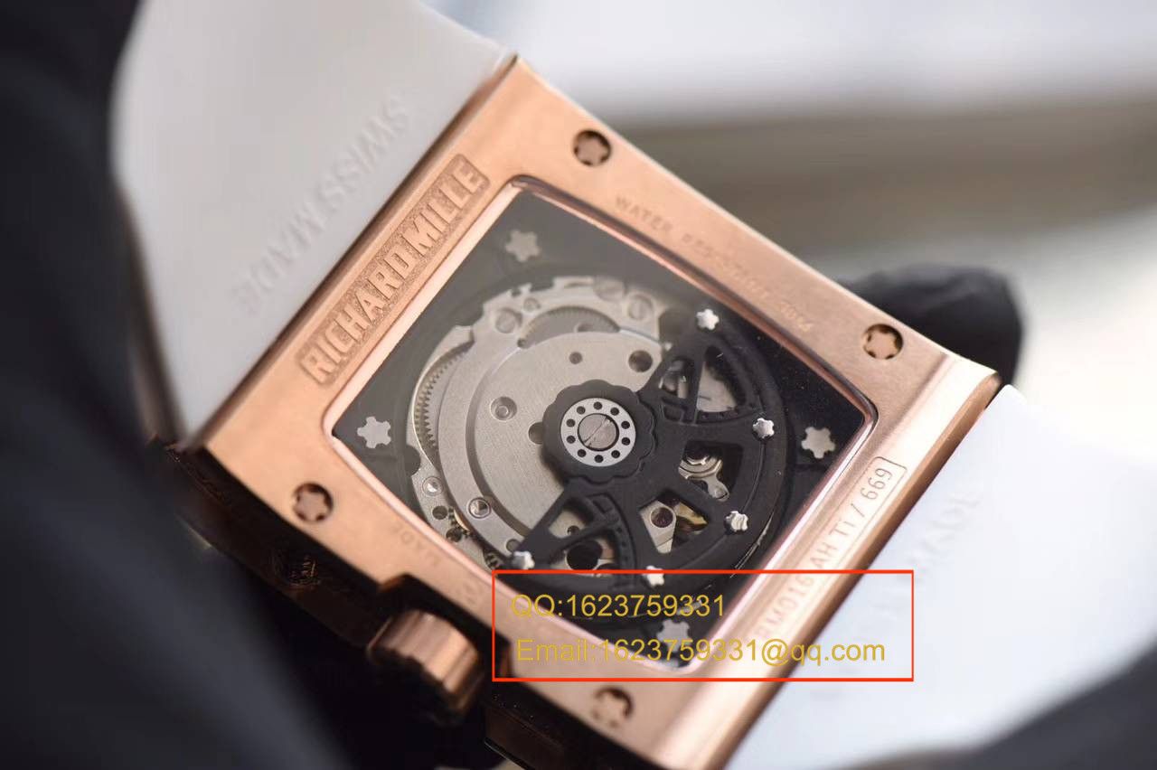 【KV Perfect  Replica Watches 】RICHARD MILLE 男士系列RM 016 wrist watches  / RM16