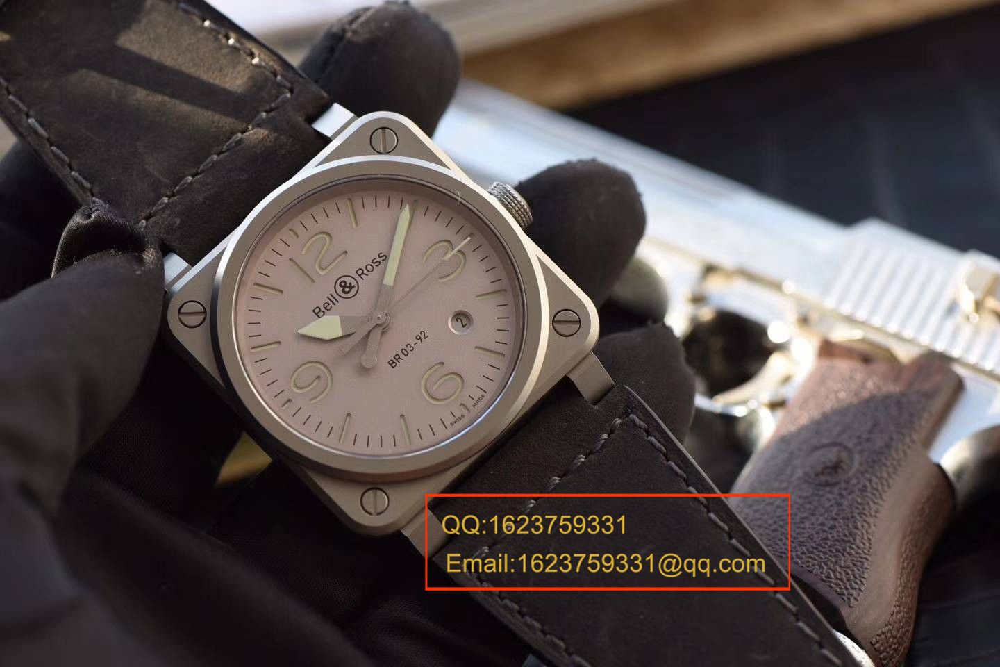 【BR Perfect  High quality  Replica Watches 】 Bell & Ross AVIATION系列BR 03-92 HOROLUM  wrist watches  / BLBA015