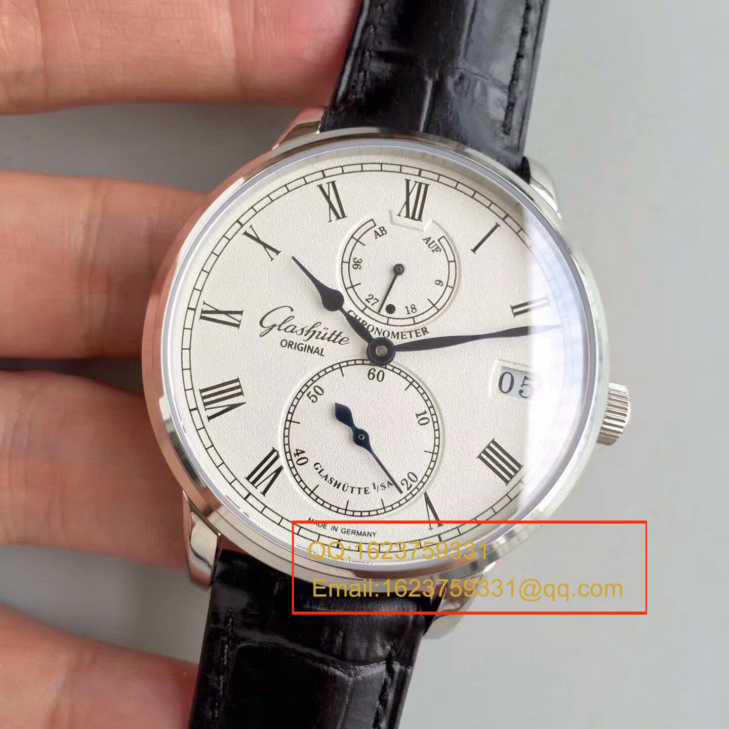 【GF1:1 High quality  Replica Watches 】glashuette original原创精髓议员天文台 wrist watches 系列 1-58-04-04-04-04 wrist watches  / GLA041