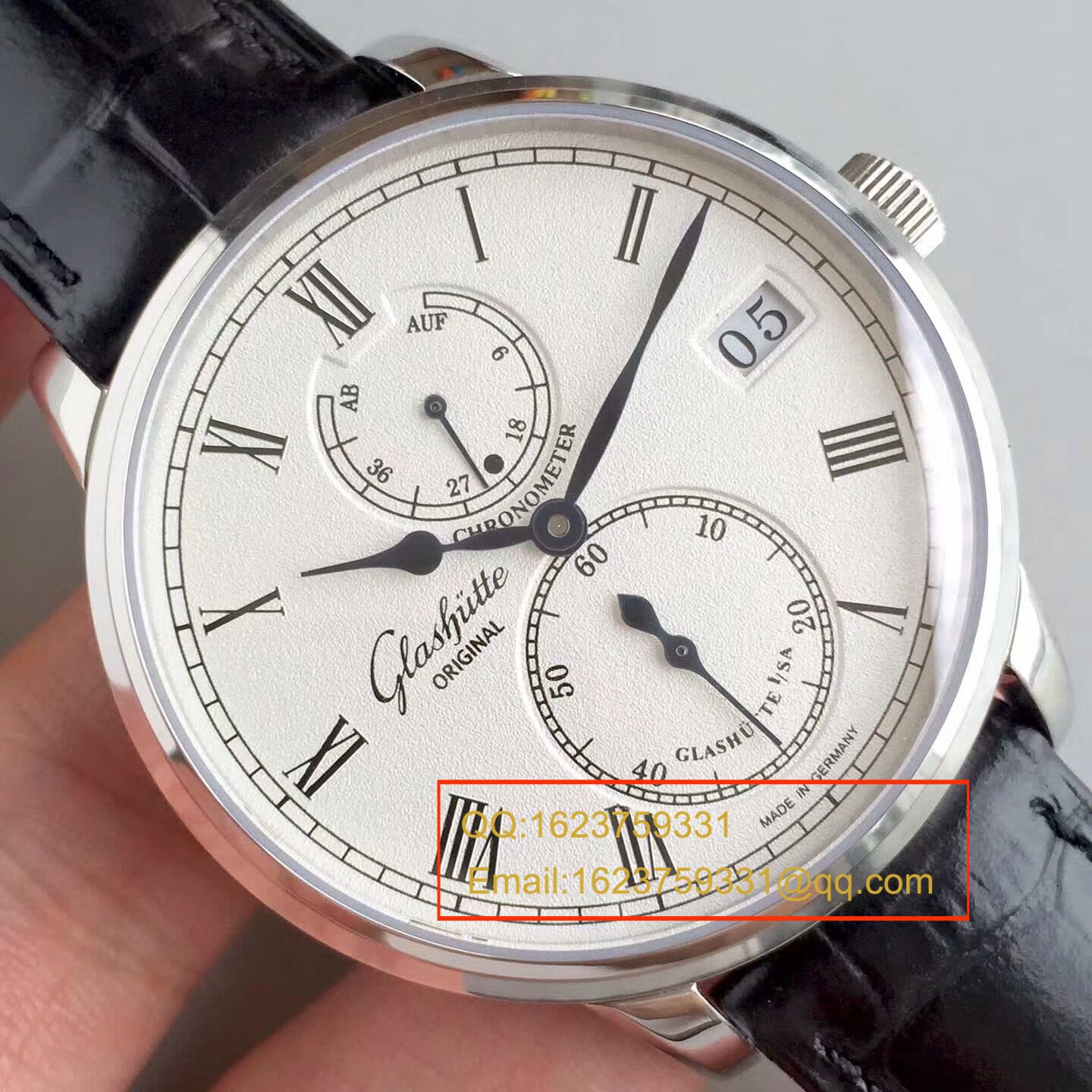 【GF1:1 High quality  Replica Watches 】glashuette original原创精髓议员天文台 wrist watches 系列 1-58-04-04-04-04 wrist watches  / GLA041