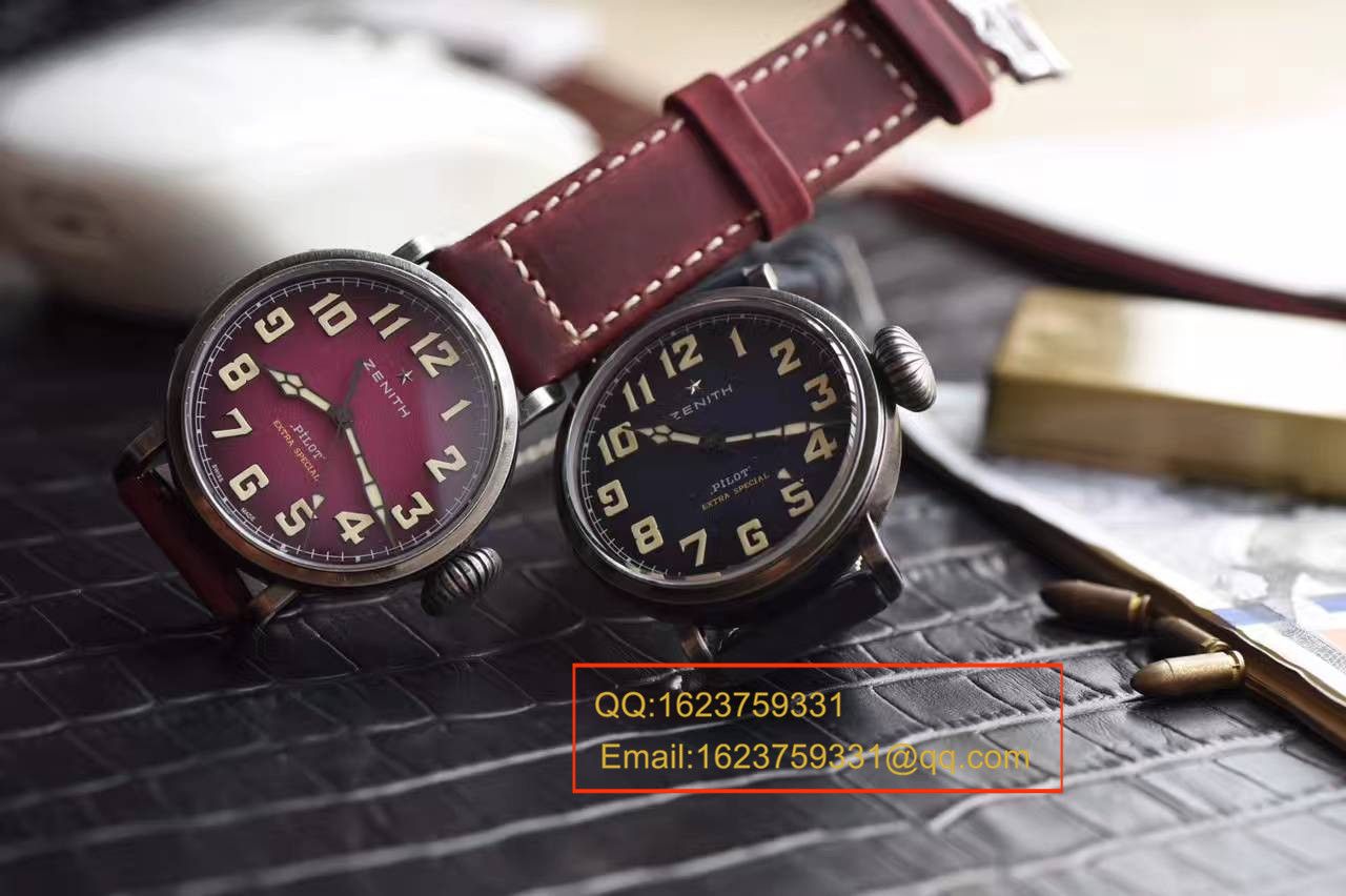 【独家视频测评XF Factory 1:1 High quality  Knockoff  Watches 】真力时飞行员系列11.1940.679 / 53.C808复古大飞 wrist watches  / ZSLB035
