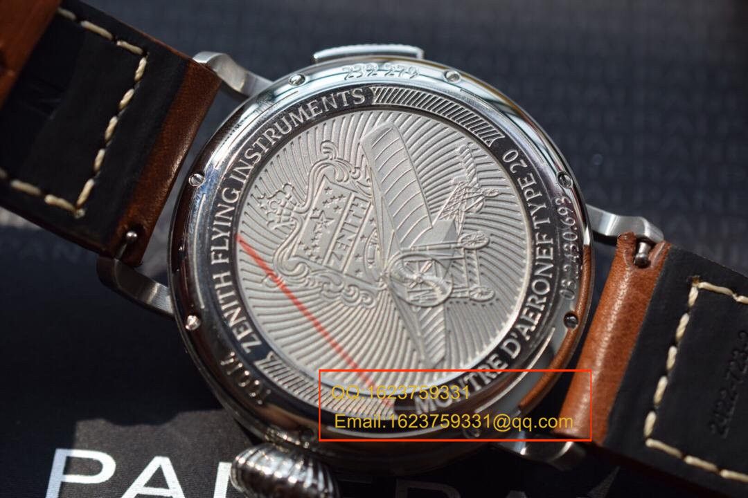 【独家视频测评KW High quality  Perfect 精 Replica Watches 】真力时飞行员系列03.2430.693/21.C723男表 / ZSL026