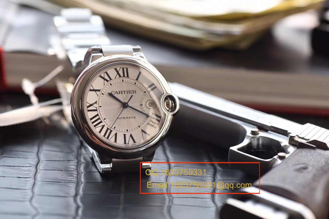 【独家视频测评V6 Factory  Perfect  High quality  Replica Watches 】 Cartier  蓝气球系列大号蓝气球42毫米W69012Z4男表 / K128