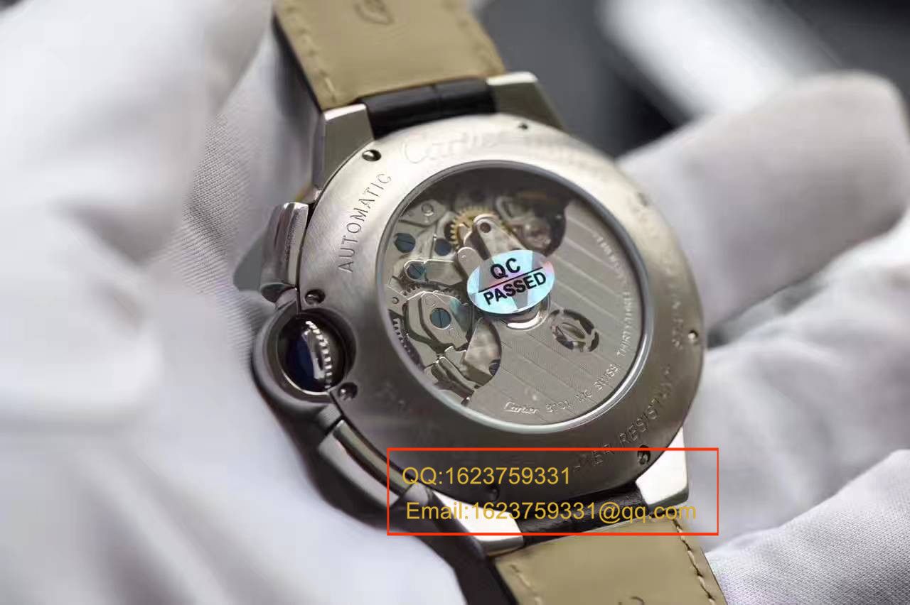 【独家视频测评OF Factory  Perfect  High quality  Replica Watches 】 Cartier  蓝气球系列W6920052 wrist watches  / KBB102A