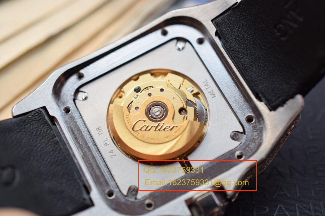 【独家视频测评】HBBV6 Factory  Cartier  100周年款 Santos 系列满钻33 毫米女表 / 42毫男表 / KCE066