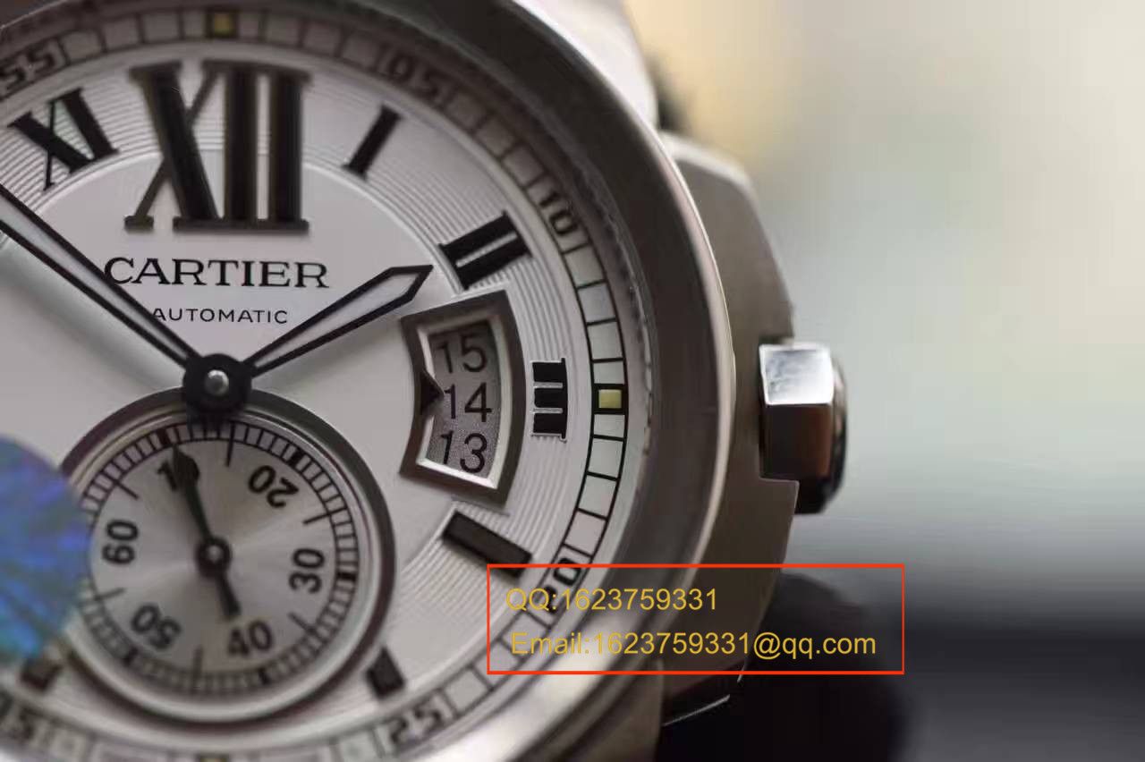 【独家视频解析JF Perfect  High quality  Replica Watches 】 Cartier  CALIBRE DE  Cartier 卡历博系列W7100013 wrist watches  / KAI026