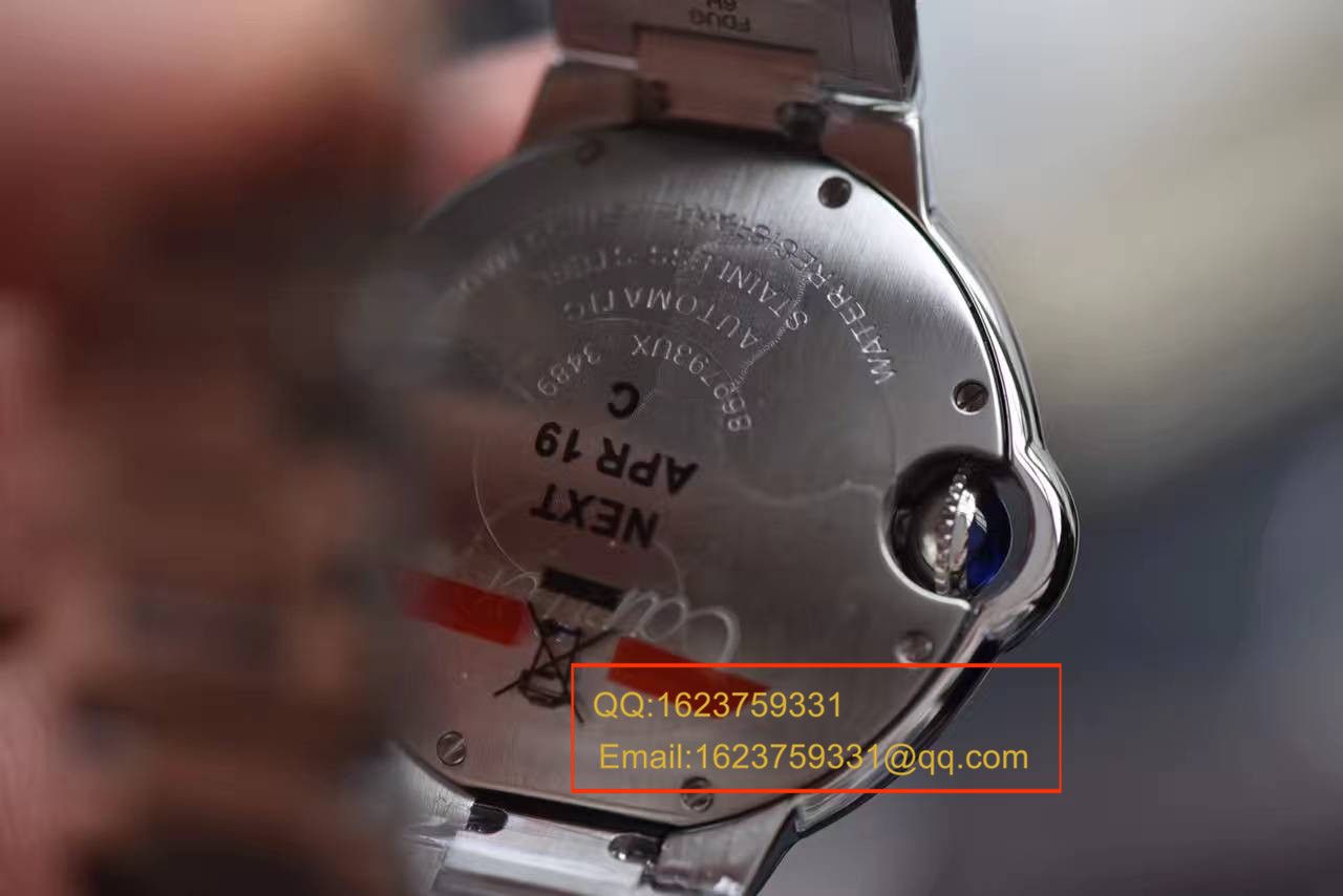 【HBBV6 Factory  Perfect  High quality  Replica Watches 】 Cartier  蓝气球系列WE9006Z3《大号36毫米》、中号33毫米WE902035女表 / K124