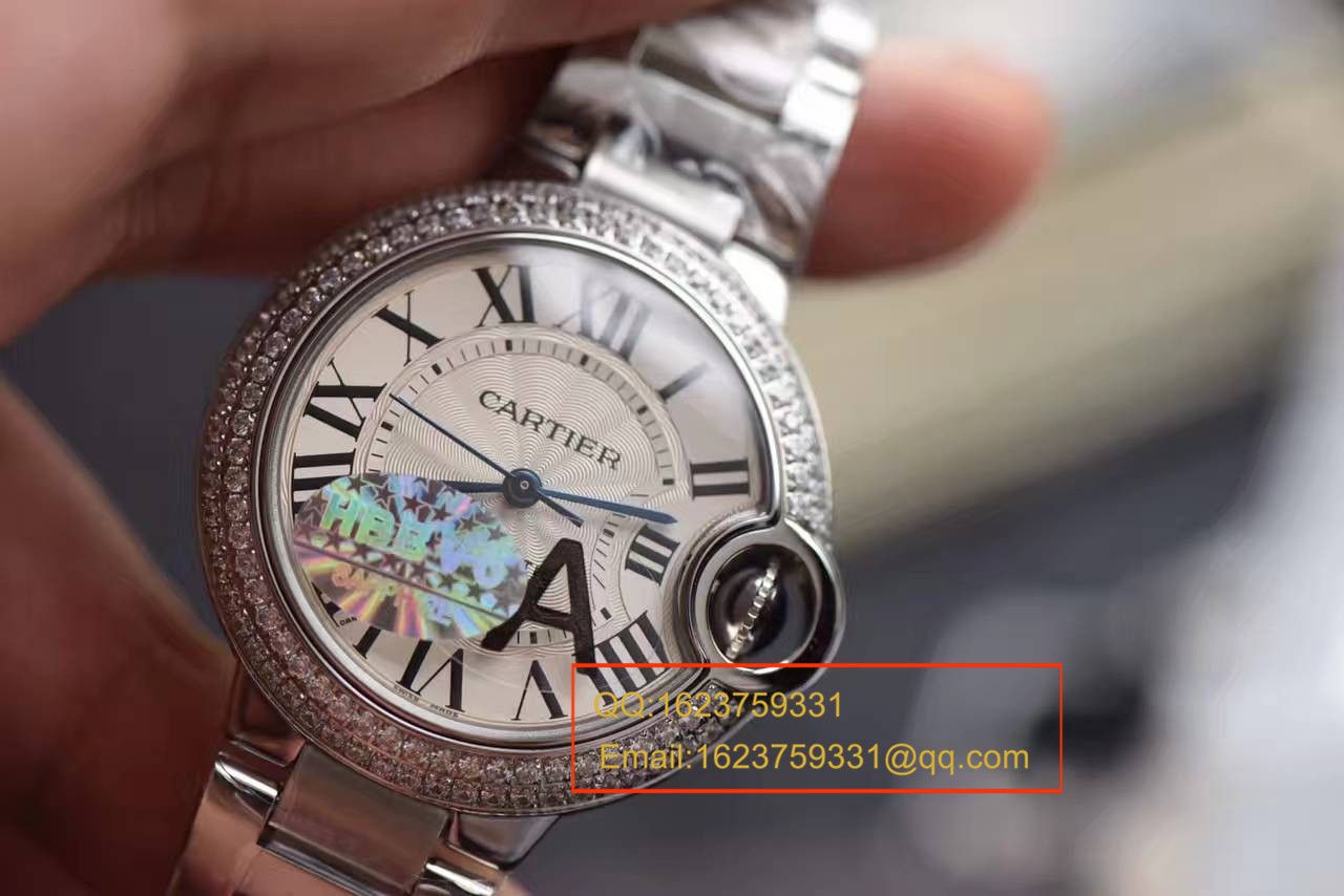 【HBBV6 Factory  Perfect  High quality  Replica Watches 】 Cartier  蓝气球系列WE9006Z3《大号36毫米》、中号33毫米WE902035女表 / K124