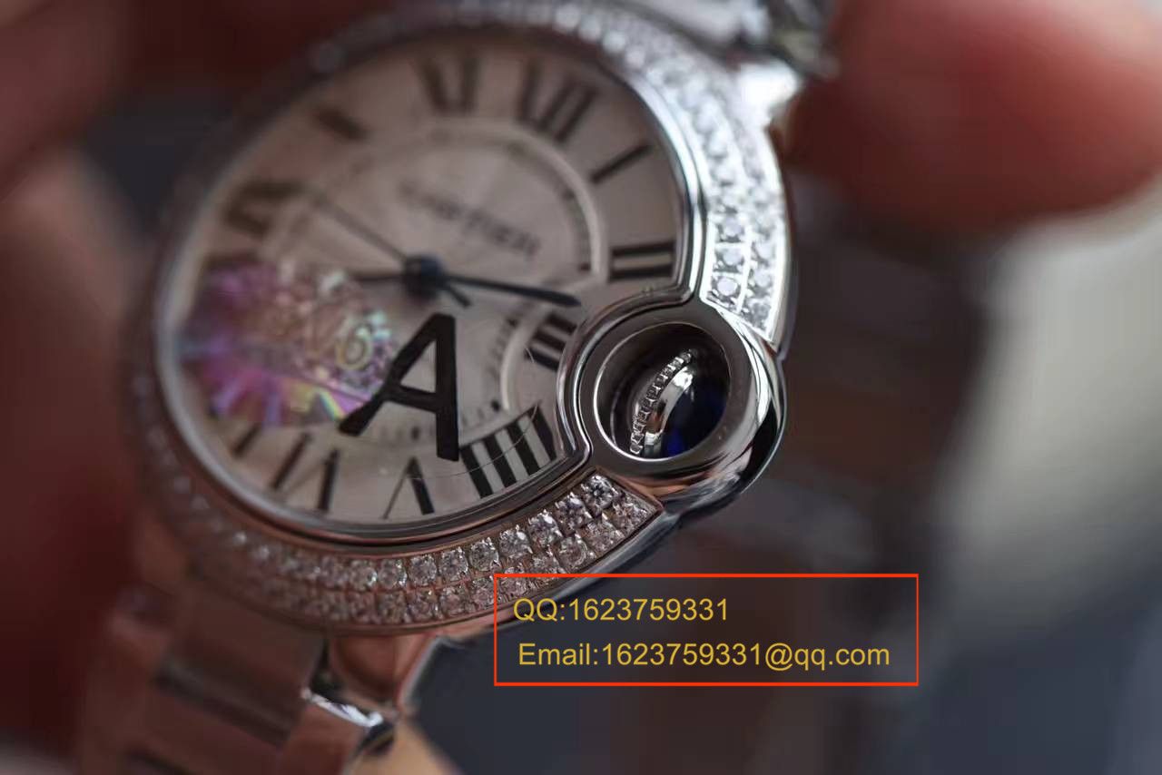 【HBBV6 Factory  Perfect  High quality  Replica Watches 】 Cartier  蓝气球系列WE9006Z3《大号36毫米》、中号33毫米WE902035女表 / K124