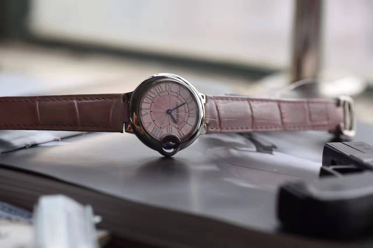 【HBBV6 Factory  Perfect  High quality  Replica Watches 】 Cartier  蓝气球系列W6920038女士28毫米/33毫米石英 wrist watches  / K121