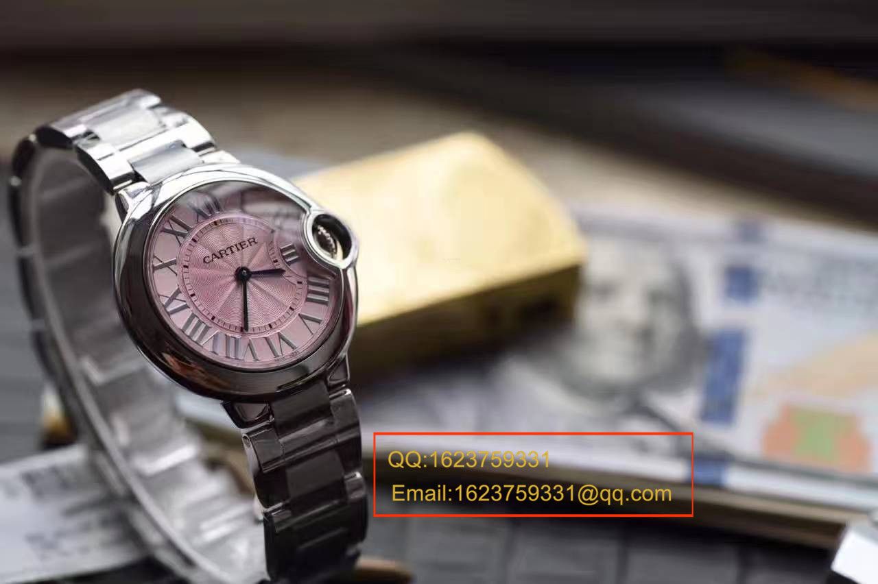 【HBBV6 Factory  Perfect  High quality  Replica Watches 】 Cartier  蓝气球系列W6920038女士28毫米/33毫米石英 wrist watches  / K121