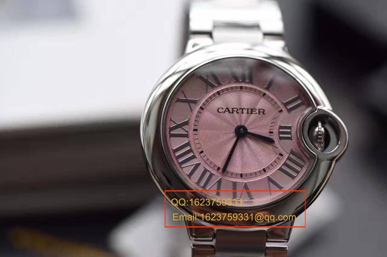 【HBBV6 Factory  Perfect  High quality  Replica Watches 】 Cartier  蓝气球系列W6920038女士28毫米/33毫米石英 wrist watches  / K121